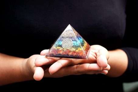 7 Chakra Orgone Pyramid Pendant Combo - Image 7