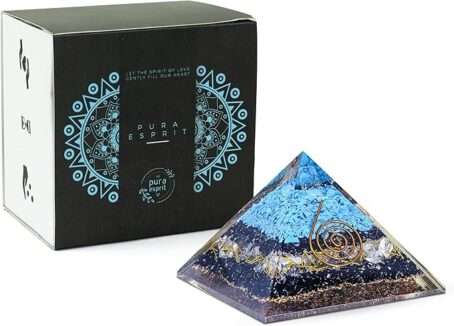 PURA ESPRIT Orgone Pyramid Black Tourmaline - Image 2